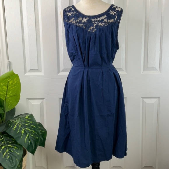 Knox Rose - Women's Wide Strap Sleeveless A-Line Dress Various Sizes - Picture 2 of 12